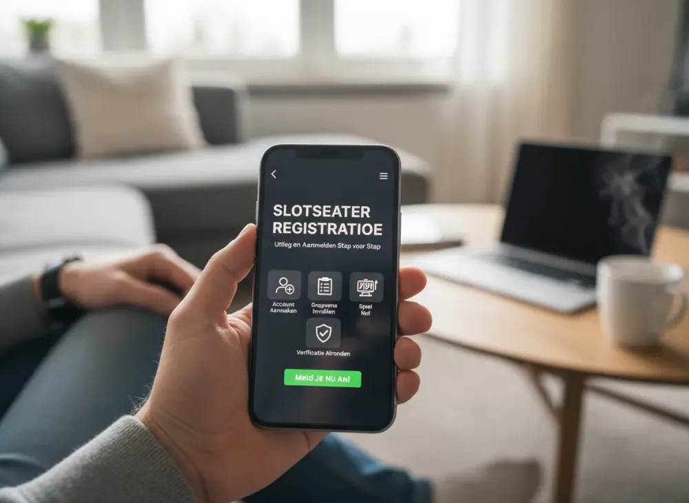 Slotseater registratie uitleg en aanmelden stap voor stap